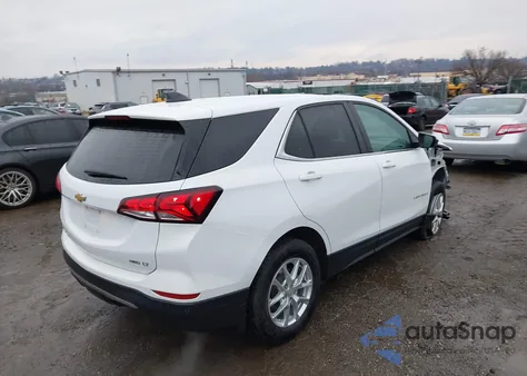 2022 Chevrolet Equinox Awd Lt из США, поврежденный, VIN 3GNAXUEV9NL226633